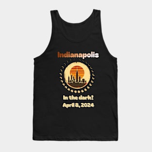 Indianapolis in the Dark April 8 2024 Tank Top